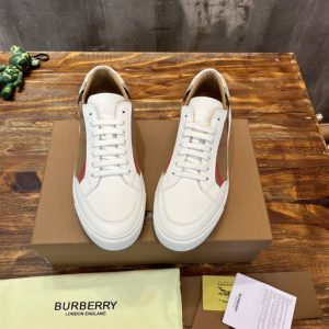 Burberry House Check and Leather Sneakers - BS05