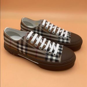 Burberry Vintage Check Cotton Sneakers - BS10