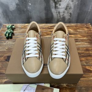 Burberry Vintage Check and Leather Sneakers - BS08