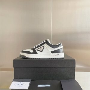 Prada Downtown Leather Sneakers - PS27