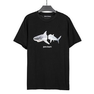 Palm Angels White Shark Classic Tee T-shirt - PT07