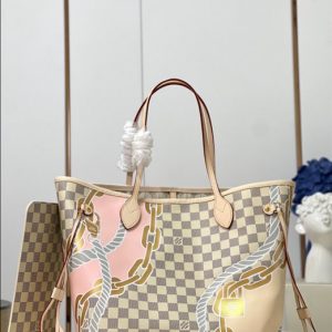 Louis Vuitton Neverfull MM Damier Azur Tote Bags - L07
