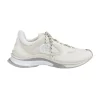 Gucci Run Sneaker In White Suede- CS11