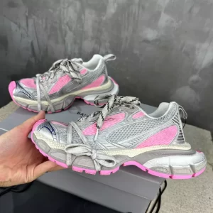 Balenciaga 3XL Sneaker In Grey and Pink