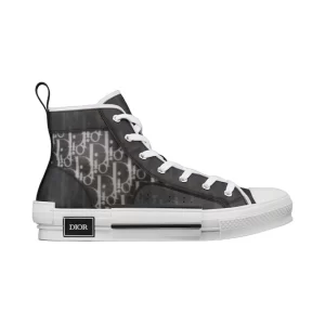 Dior B23 High-Top Sneaker In Black and White - DS31