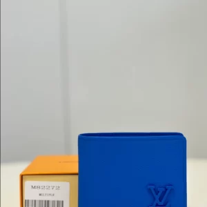 Louis Vuitton Multiple Wallet In Blue - LW05