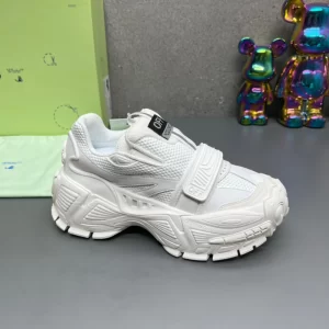 Off-White Glove Slip-On Sneaker In White- WS10