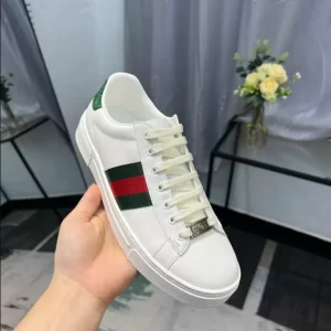 Gucci Ace Sneaker With Web - CS25