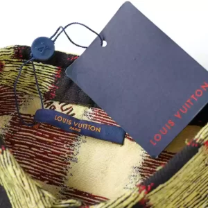 Louis Vuitton Short-Sleeved Damier Wool Shirt - LST05