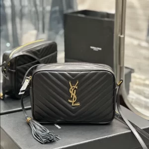 Saint Laurent Lou in Quilted Leather Camera Bag - YSL03