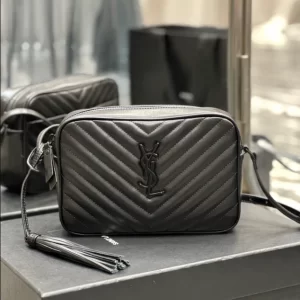 Saint Laurent Lou in Quilted Leather Camera Bag - YSL05