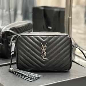 Saint Laurent Lou in Quilted Leather Camera Bag - YSL06