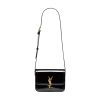 Saint Laurent Solferino Small Satchel in Lacquered Patent Leather - YSL47