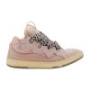 Lanvin Leather Curb Sneaker in Light Pink - LV04