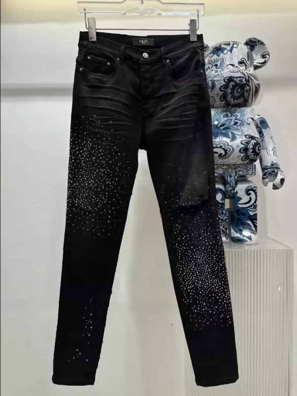 Amiri Crystal Shotgun Jeans - JA11