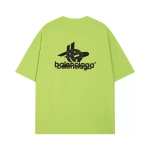 Balencia Layered Sports T-Shirt Oversized - BT17
