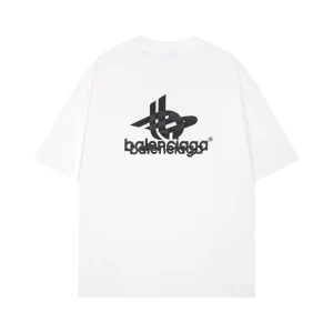Balencia Layered Sports T-Shirt Oversized - BT18