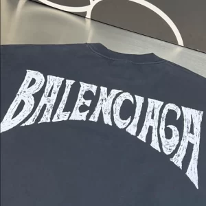 Balenciaga Hand-Drawn T-Shirt in Medium Fit - BT31
