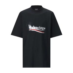 Balenciaga Logo Printed Crewneck T-Shirt - BT01