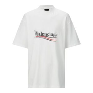 Balenciaga Logo Printed Crewneck T-Shirt - BT02