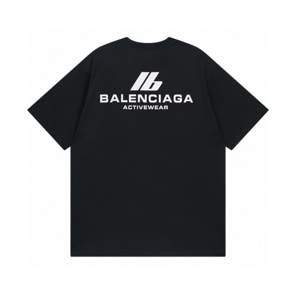 Balenciaga Logo Printed Crewneck T-Shirt - BT03