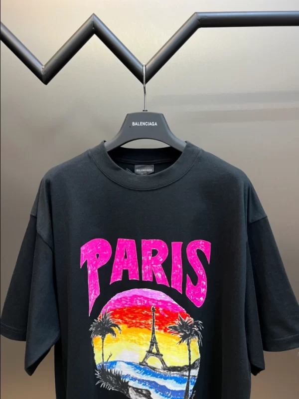 Balenciaga Paris Tropical T-Shirt in Medium Fit - BT29