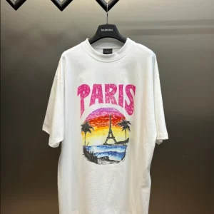 Balenciaga Paris Tropical T-Shirt in Medium Fit - BT30
