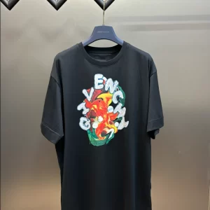 Givenchy Psychedelic Oversized T-shirt in Cotton - CT13