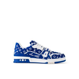 Louis Vuitton Trainer Sneaker in Blue - LS113