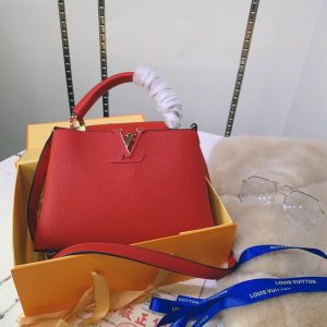 LV Capucines BB Taurillon Leather Handbag - LH42