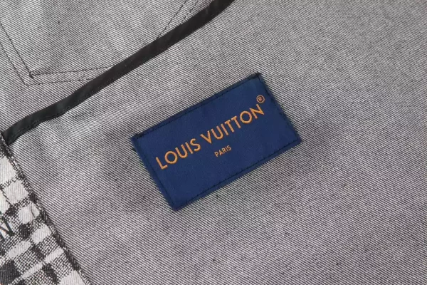 Louis Vuitton Checked Denim Overshirt