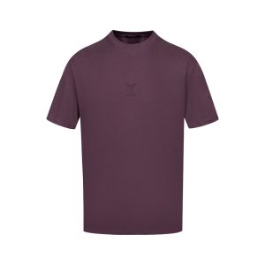 Louis Vuitton Embossed LV Cotton T-Shirt - LT48
