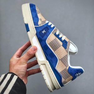 Louis Vuitton Trainer Sneaker In Blue- LS150